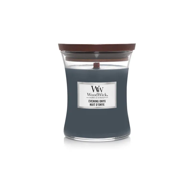 WoodWick Evening Onyx váza střední